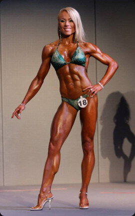 Modelowanie sylwetki kobiecej z trenerem personalnym - na zdjęciu Sylwia Taczała Wicemistrzyni Świata w fitness sylwetkowym 2016 i 2017 oraz Mistrzyni Polski 2014, 2015, 2016.
