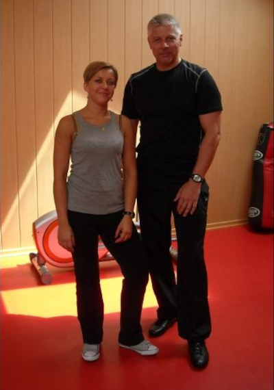 Trening z trenerem personalnym.