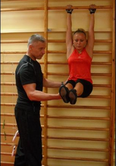 Trening z trenerem personalnym.