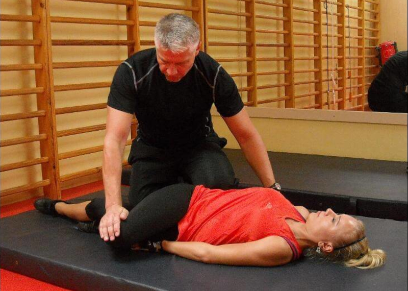 Trening z trenerem personalnym.